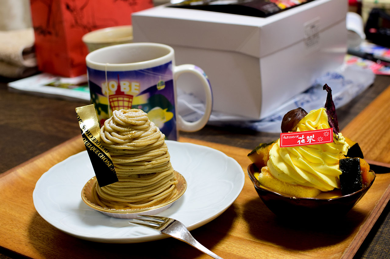 ケーキ 花梨で秋のケーキをpaypayキャンペーンで楽しみました 袖ふれあうも Yukkie もりたま S Lifelog